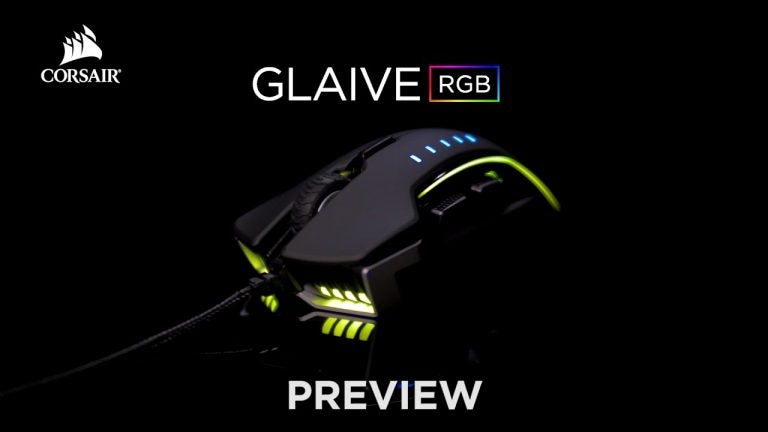 corsair glaive rgb gaming mouse