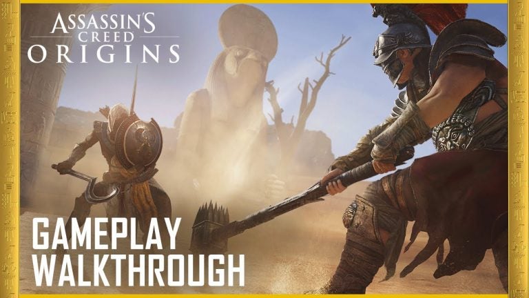 assassins creed origins shown at