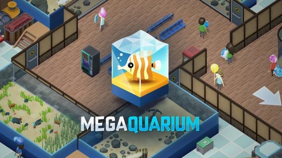 megaquarium splashes onto steam