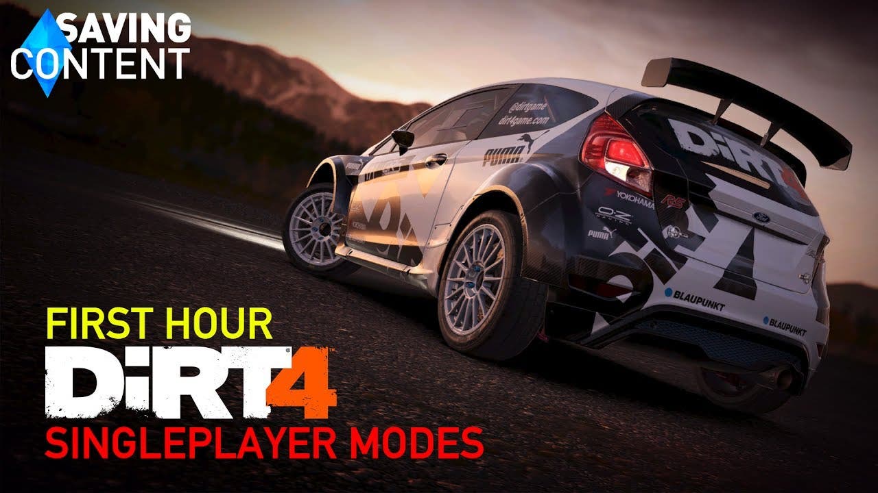 watch the first hour of dirt 4