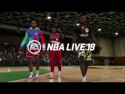 nba live 19 celebrates basketbal