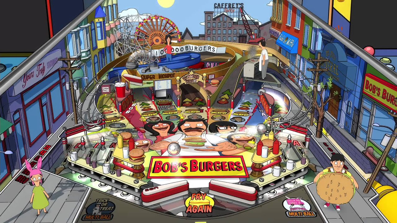bobs burgers pinball table comin