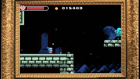 castle in the darkness lights up