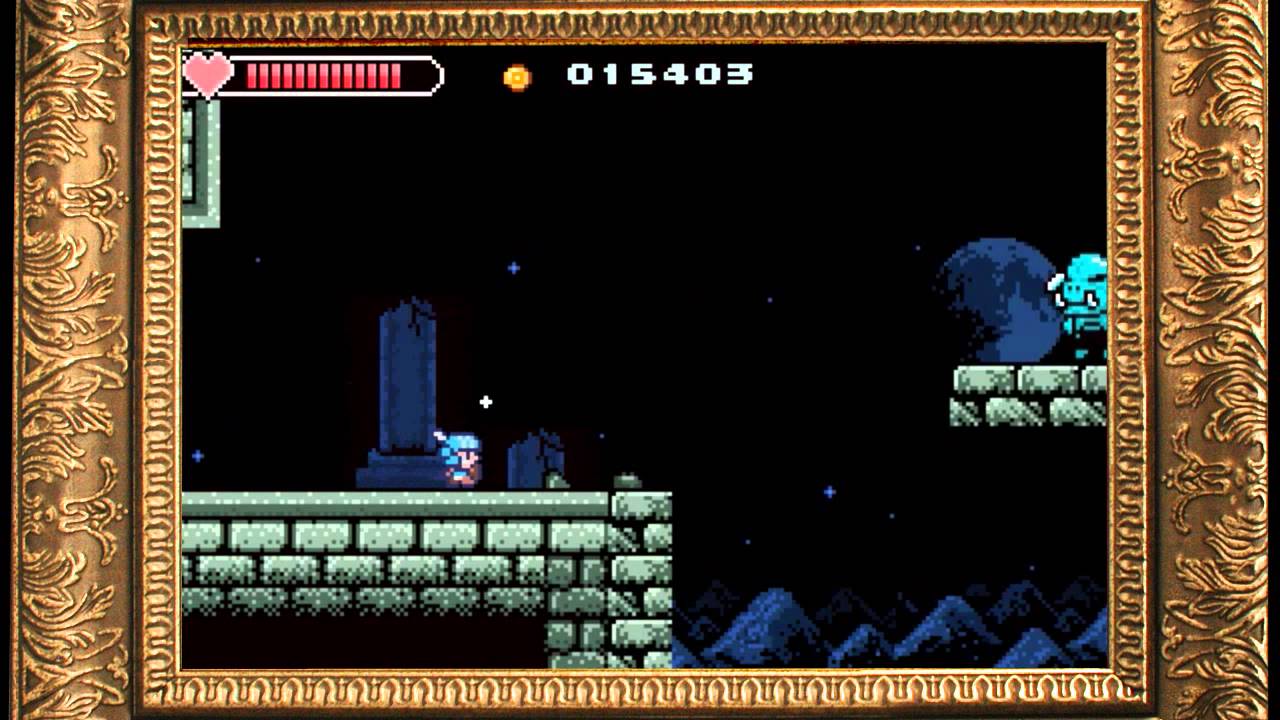 castle in the darkness lights up