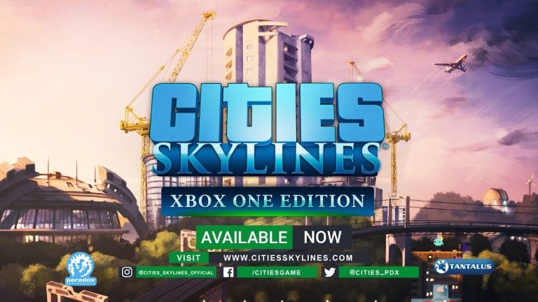 cities skylines is now available
