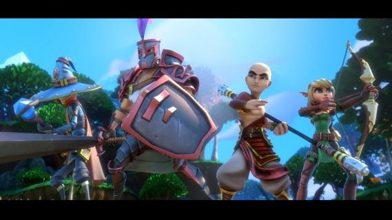 dungeon defenders ii lands on st