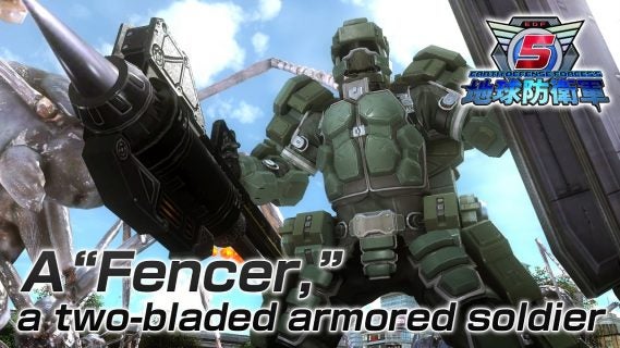 earth defense force 5 gets secon