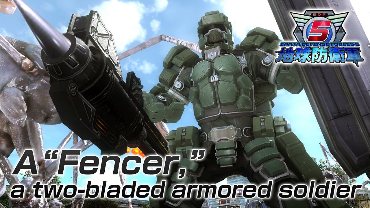 earth defense force 5 gets secon