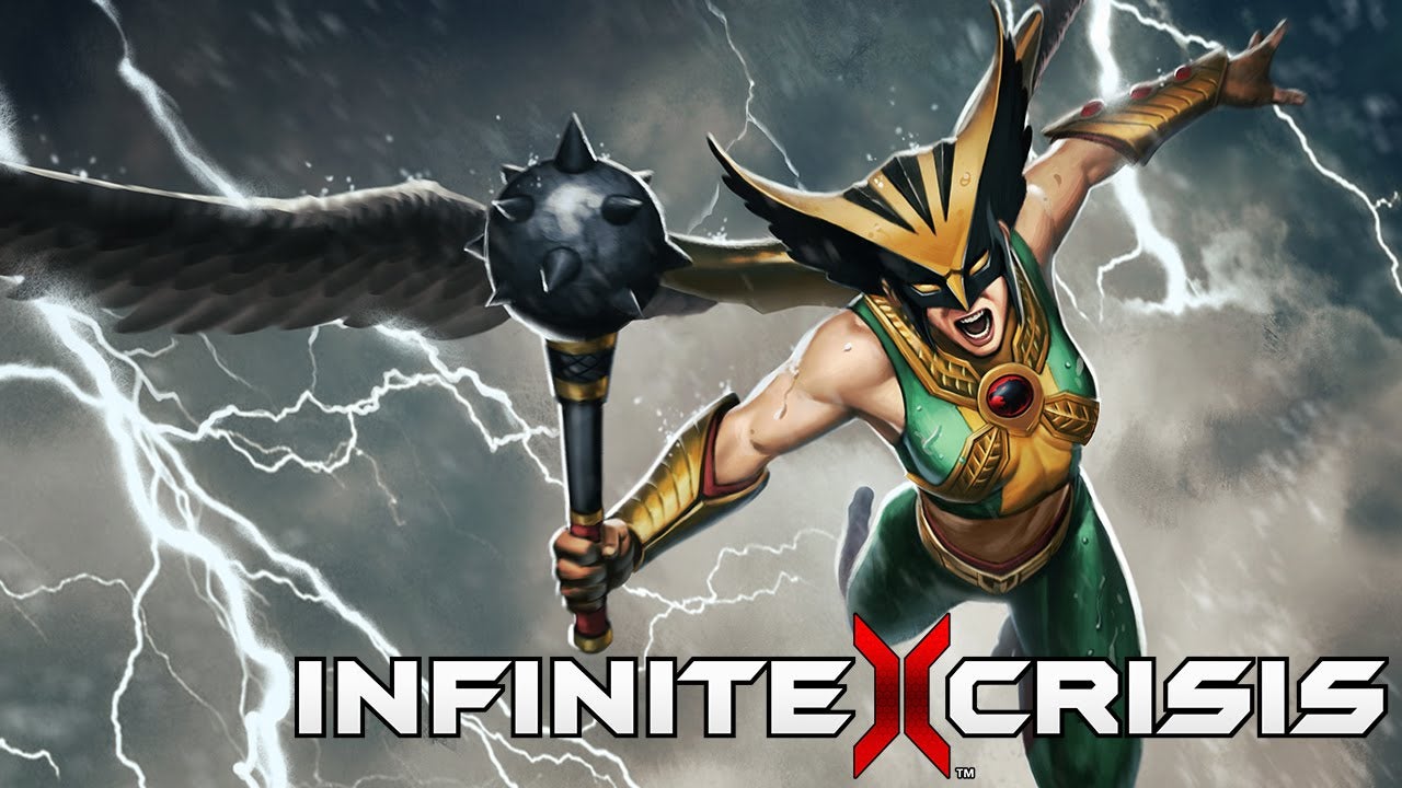 hawkgirl comes to infinite crisi