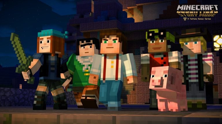 heres minecraft story mode trail