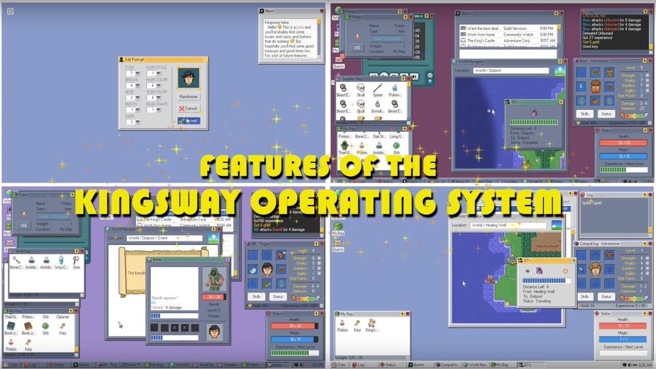 kingsway is a fantasy rpg that t