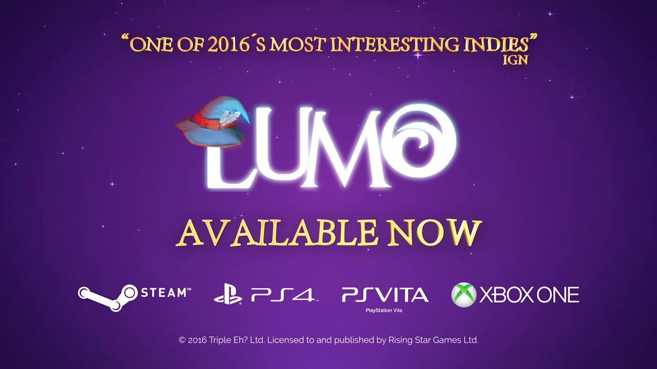 lumo releases today on ps4 and p