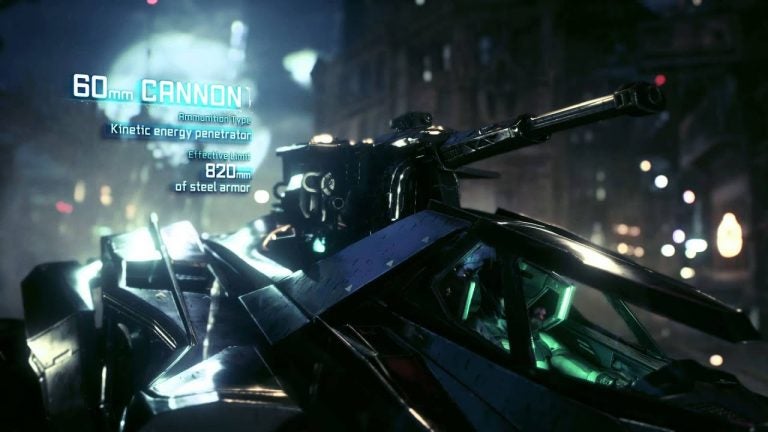 see batman arkham knights batmob