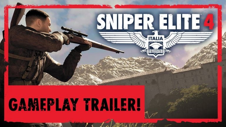 sniper elite 4 gameplay trailer