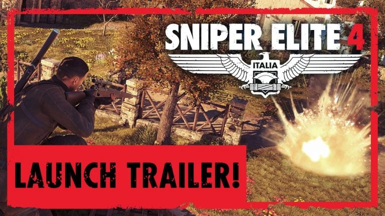 sniper elite 4 launch trailer ex