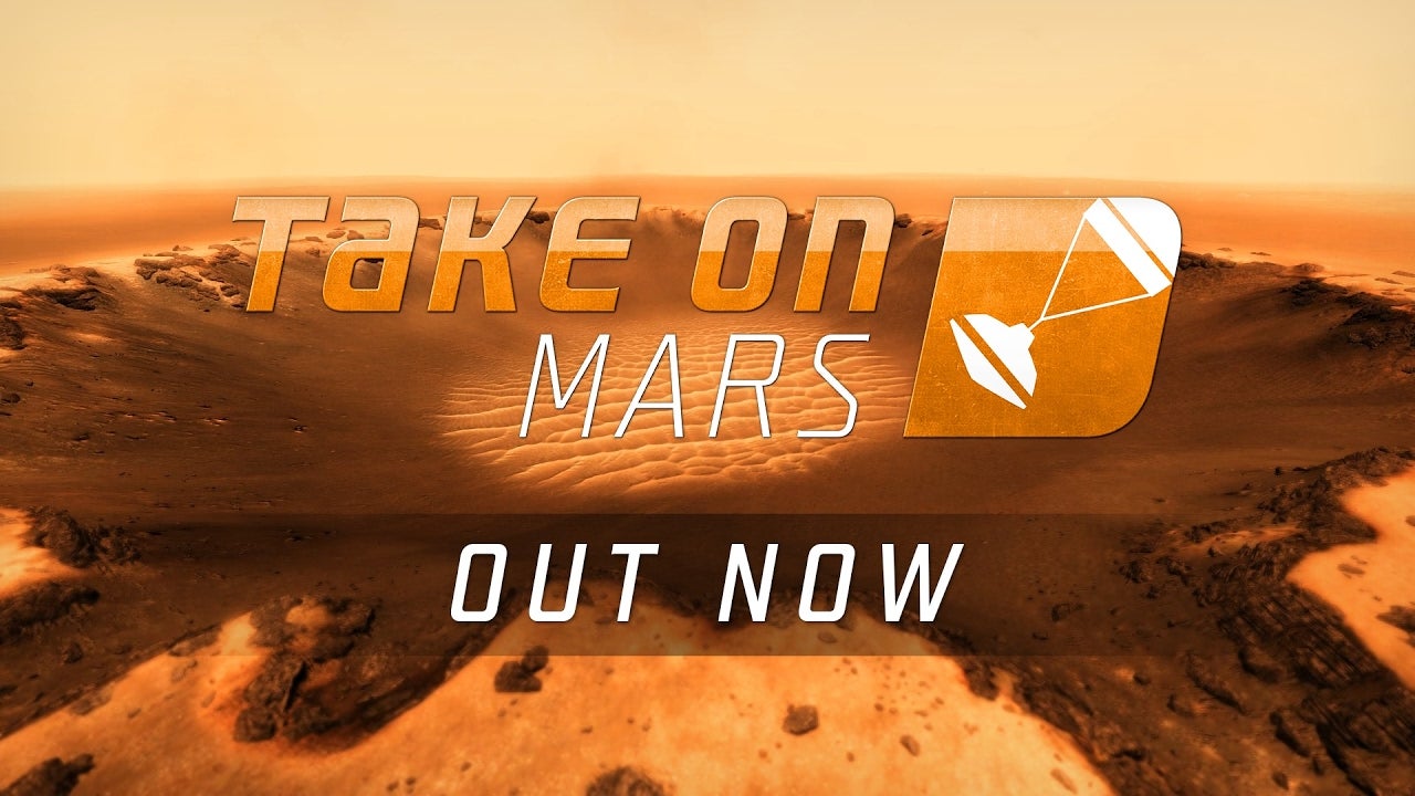 take on mars launches today in f