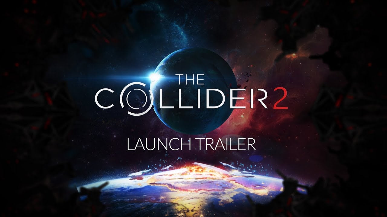 the collider 2 makes contact wit