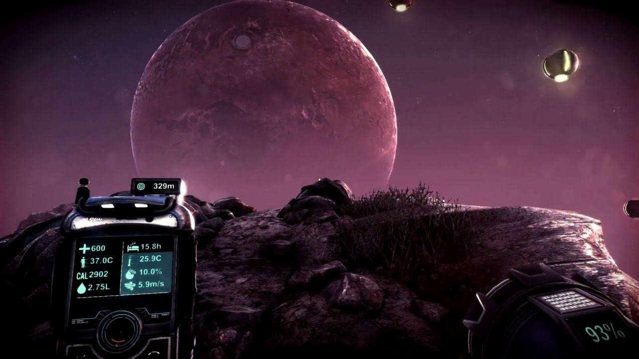 the solus project descends onto