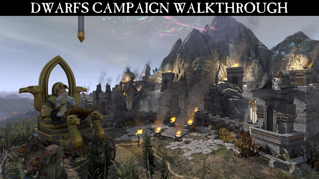 total war warhammer video shows