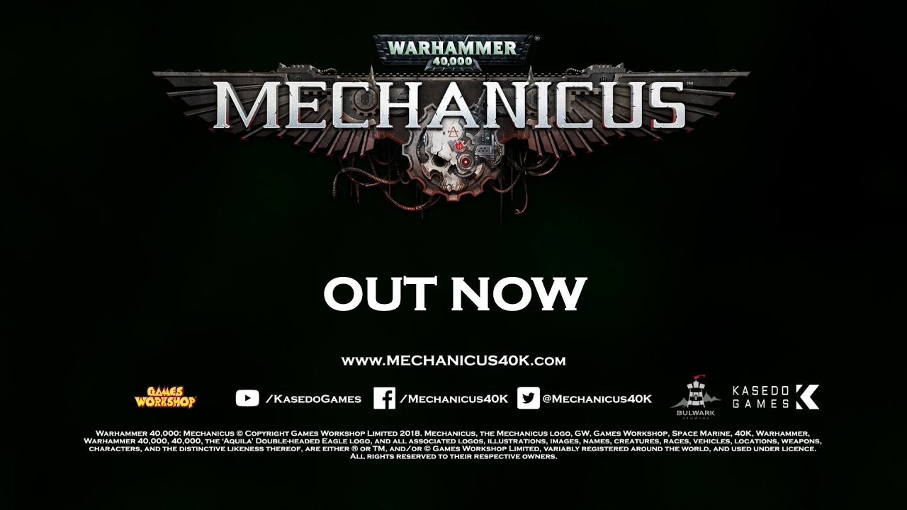 Warhammer 40K: Mechanicus - Saving Content