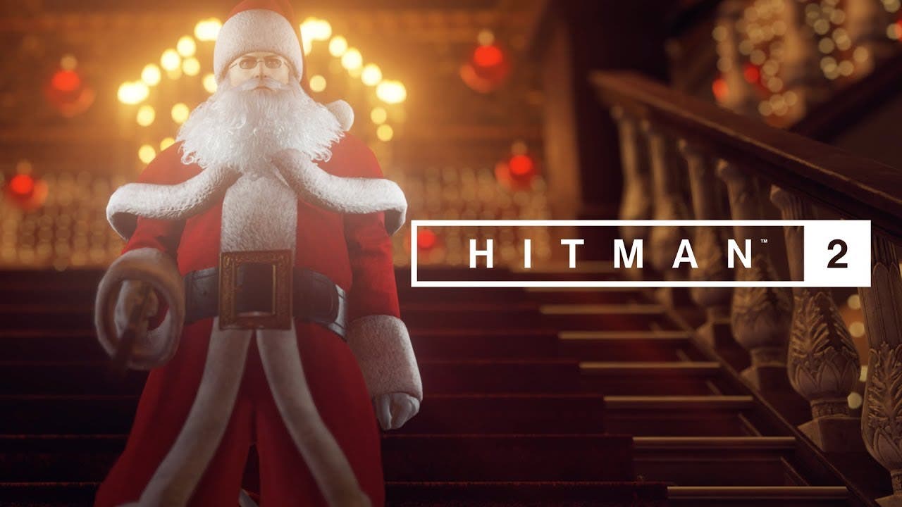 hitman 2 celebrates christmas wi