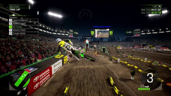 monster energy supercross the of
