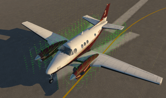 X Plane 1130 prop FM