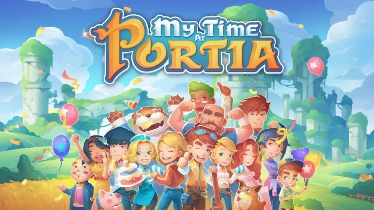 my time at portia is out on pc f