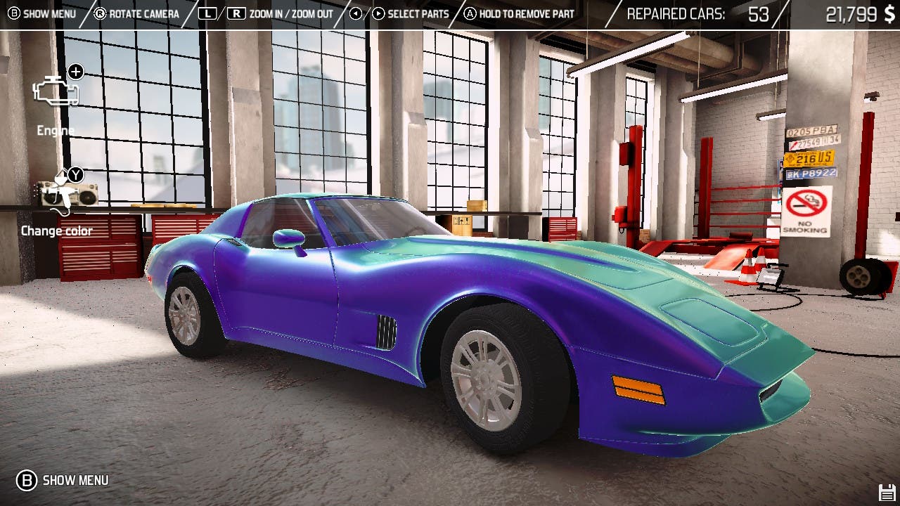 Test : Car Mechanic Simulator Pocket Edition sur Nintendo Switch