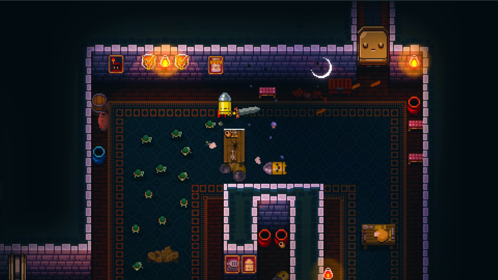 Enter the Gungeon's final update, "A Farewell to Arms" will arrive on April 5th to celebrate the third anniversary of its release 14 Enter the Gungeon FTA Screen 1