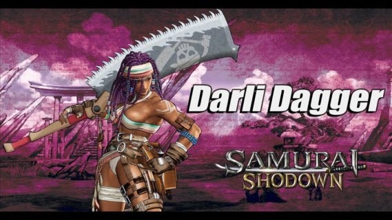 samurai shodown introduces darli