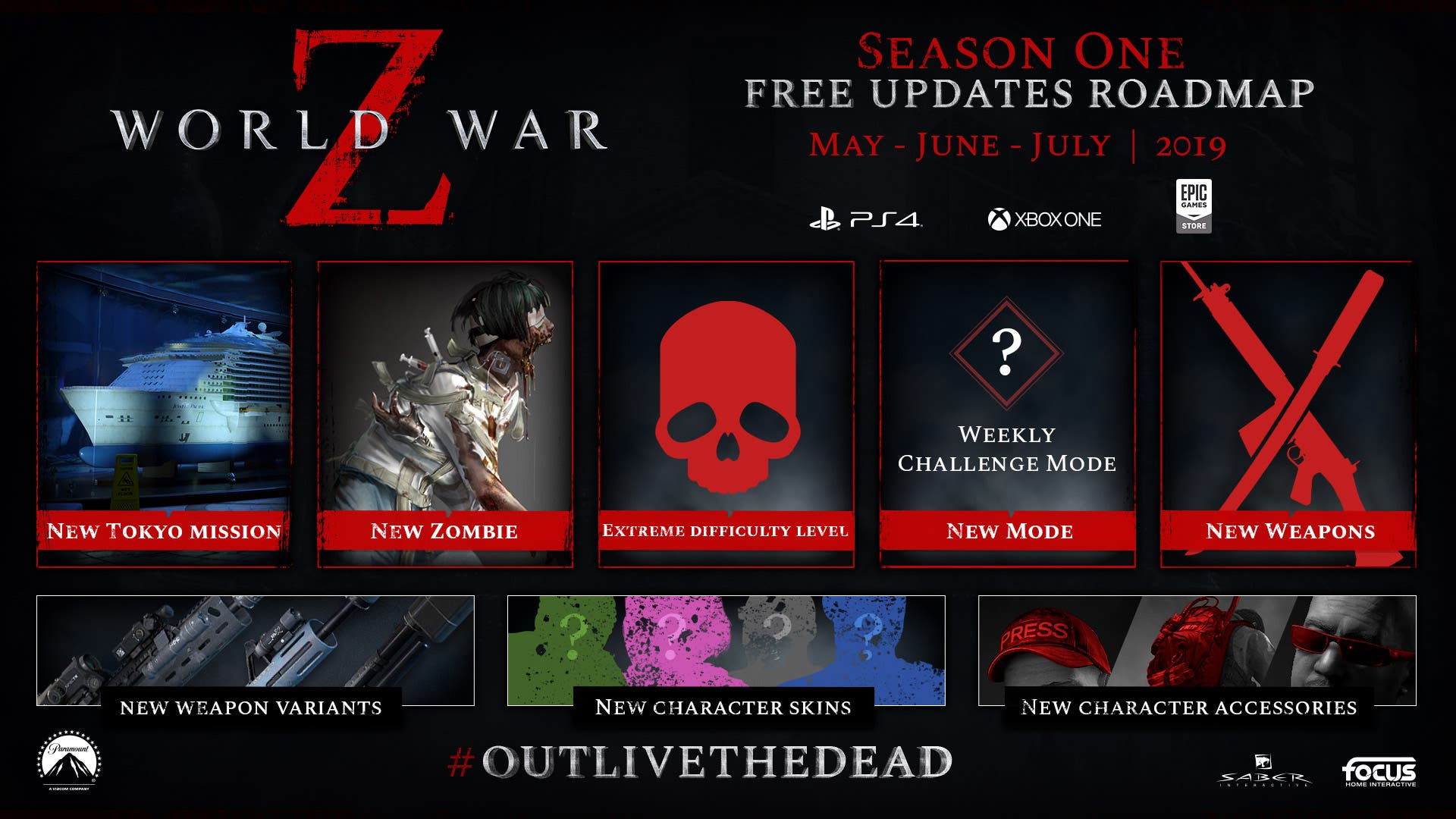 New Weapons, Characters, Game Modes and Zombie Mode(!) coming to