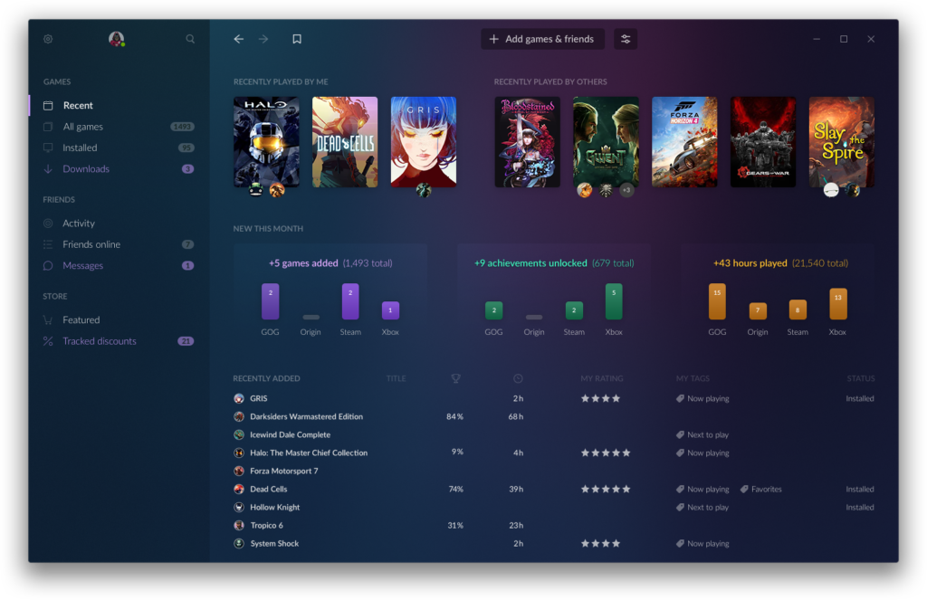 1 Games Recent