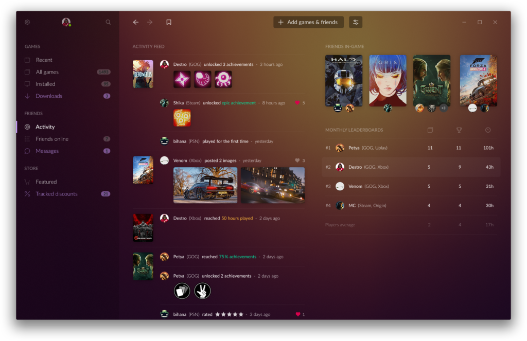 3 Friends Activity
