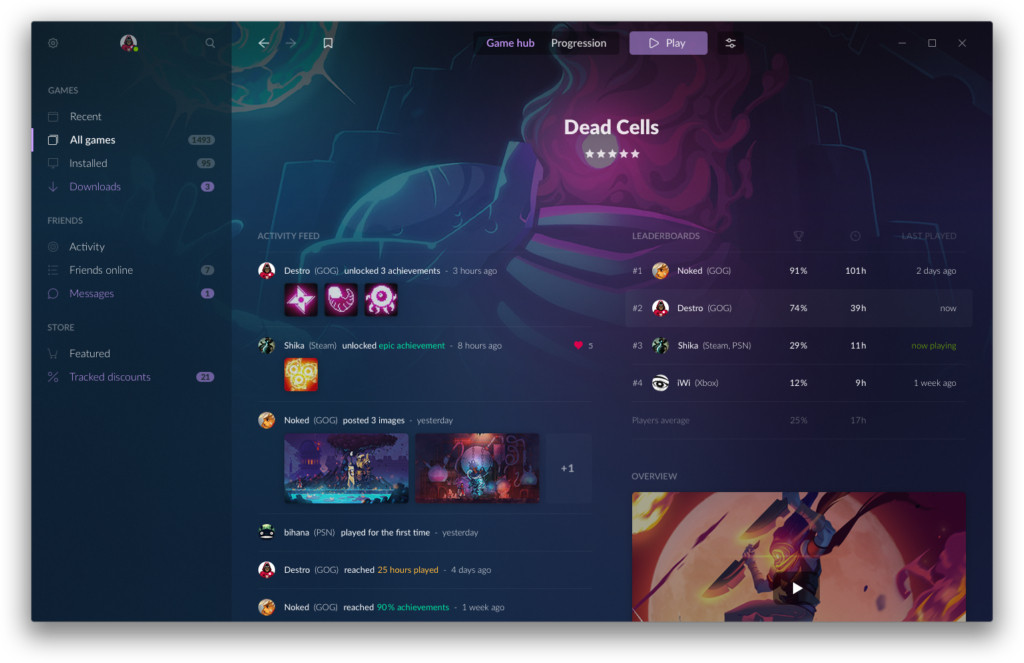 4 Games Dead Cells