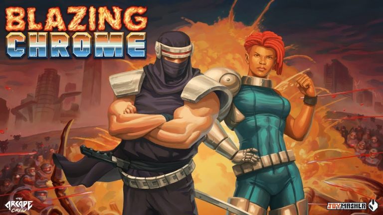 blazing chrome the contra meets