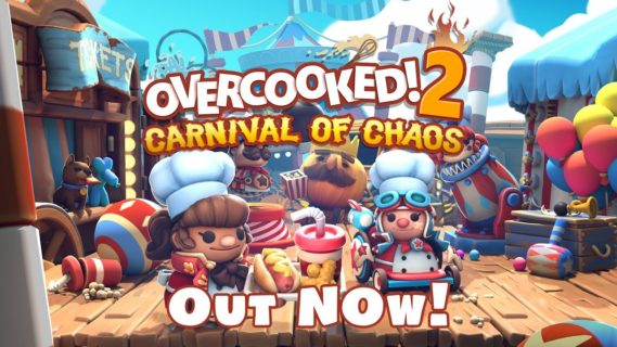 overcooked 2 begins the carnival