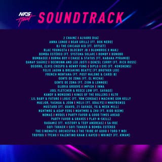 NFS Heat Soundtrack Art 2