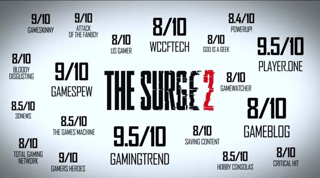 The Surge 2 "Accolades" trailer highlights the critical reception since launch 5 Screenshot 20191010 030235 YouTube