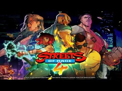 streets of rage 4 trailer reveal