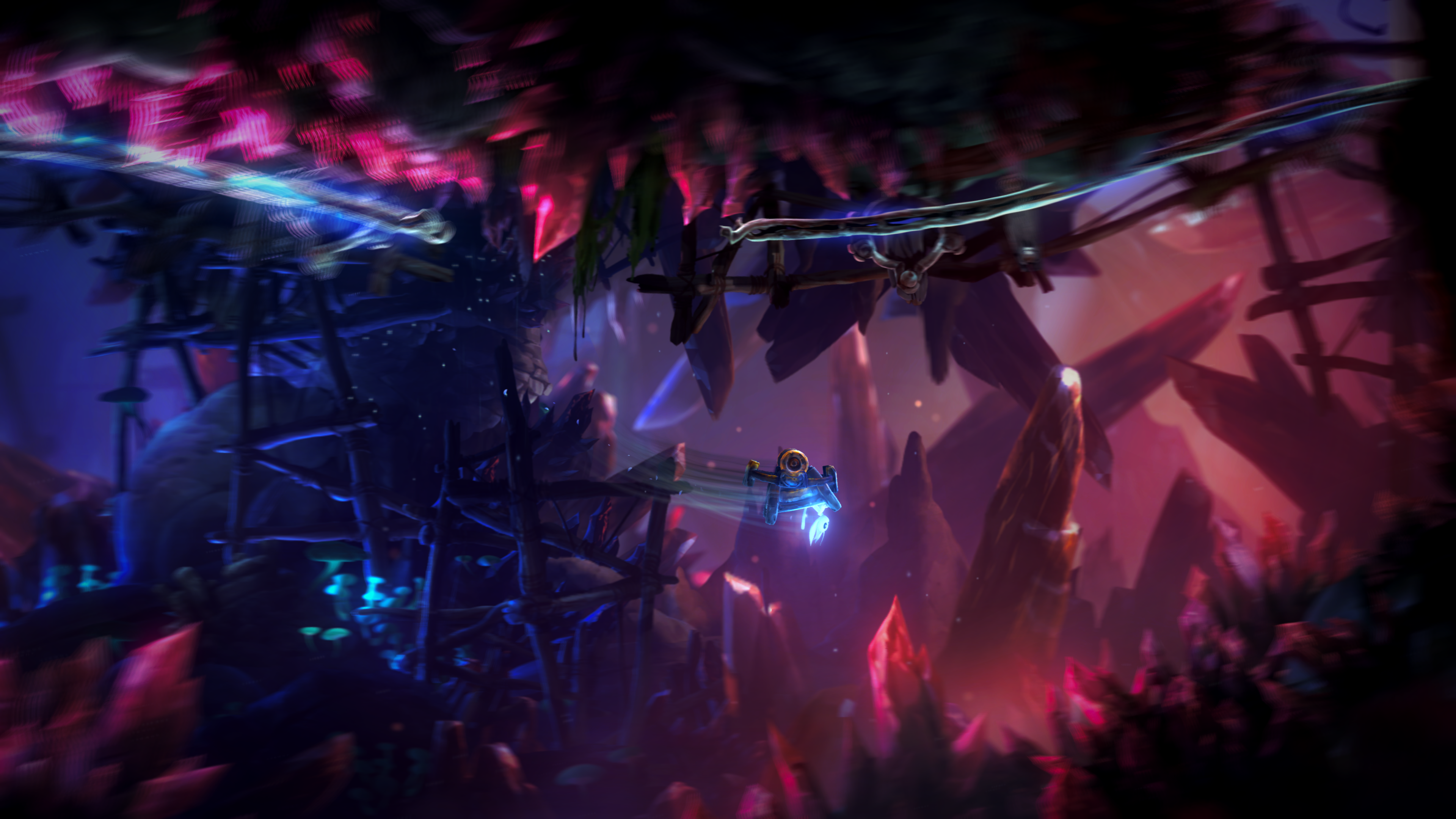 Ori and the Will of the Wisps Cave Screenshot