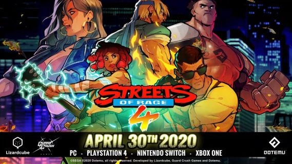 streets of rage 4 gets a release