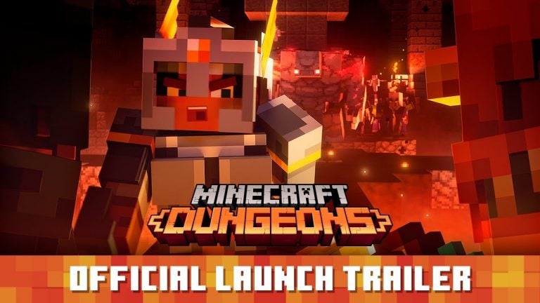 minecraft dungeons now available
