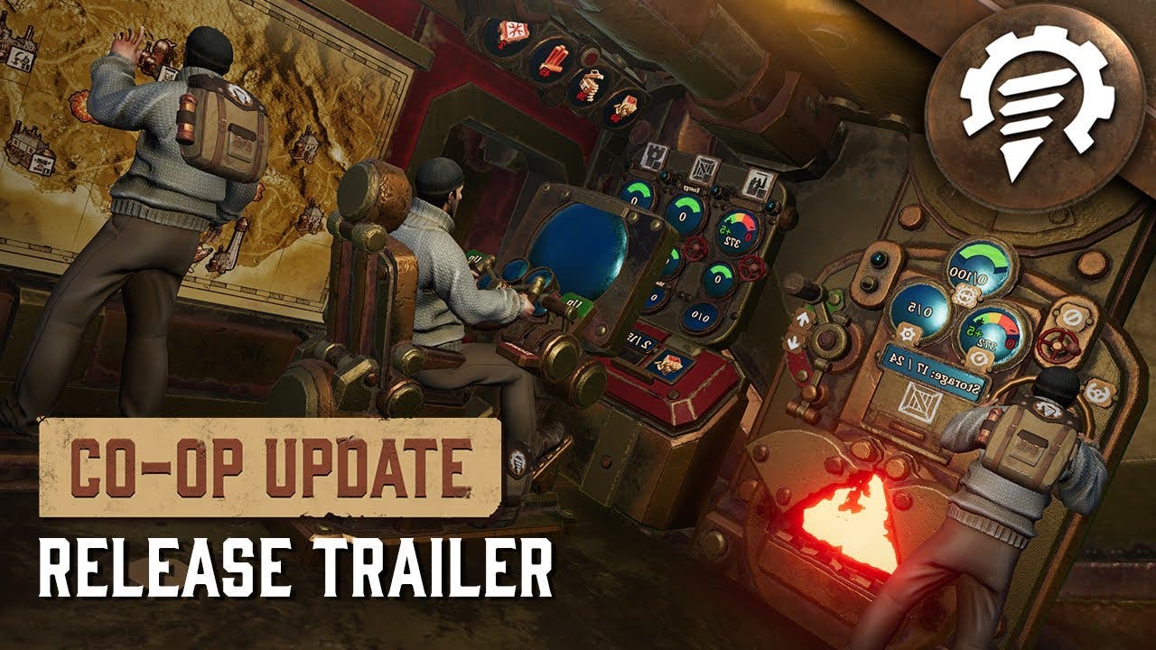 Multiplayer coop has come to steampunk survival game Volcanoids, get