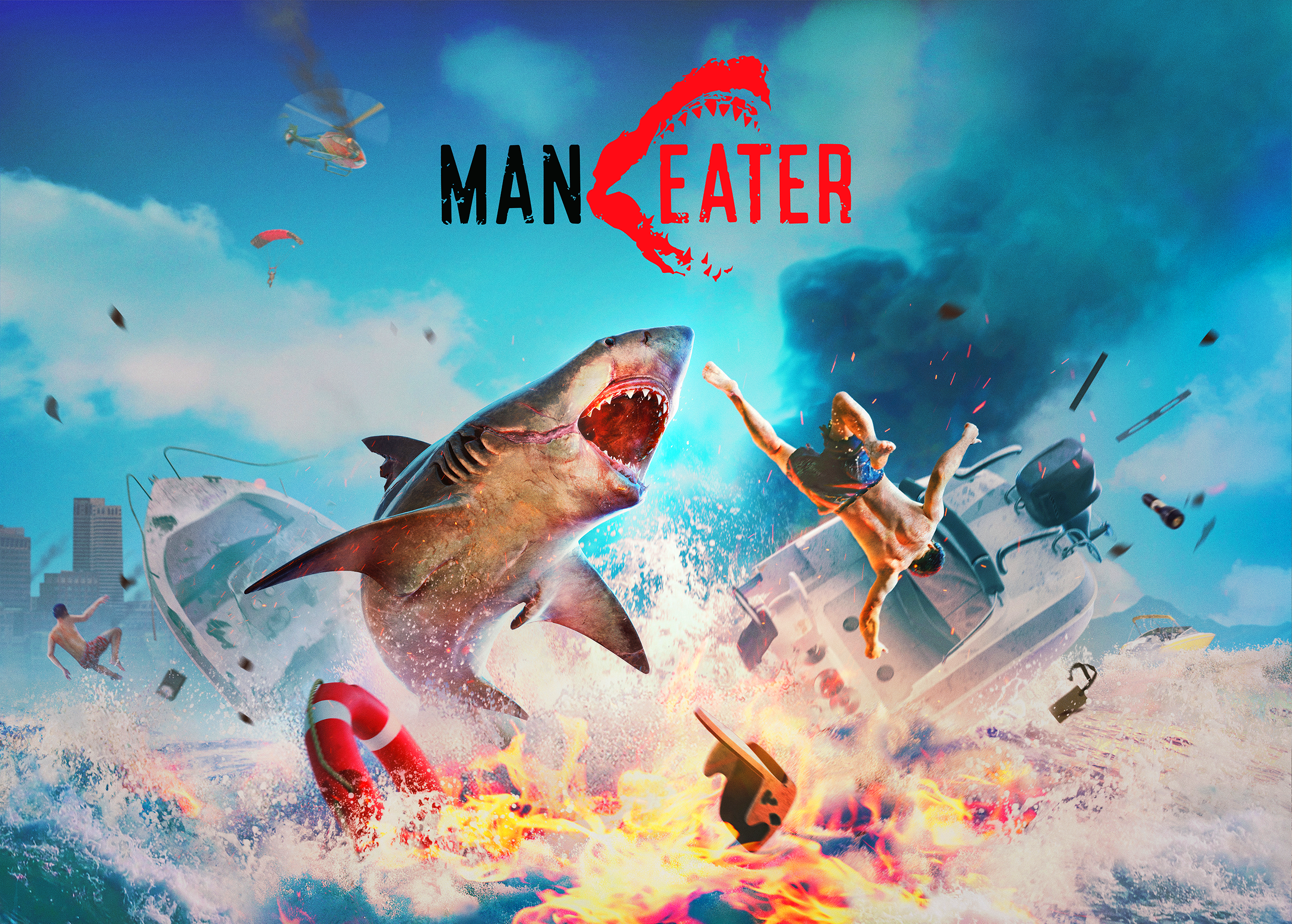 Maneater review featured