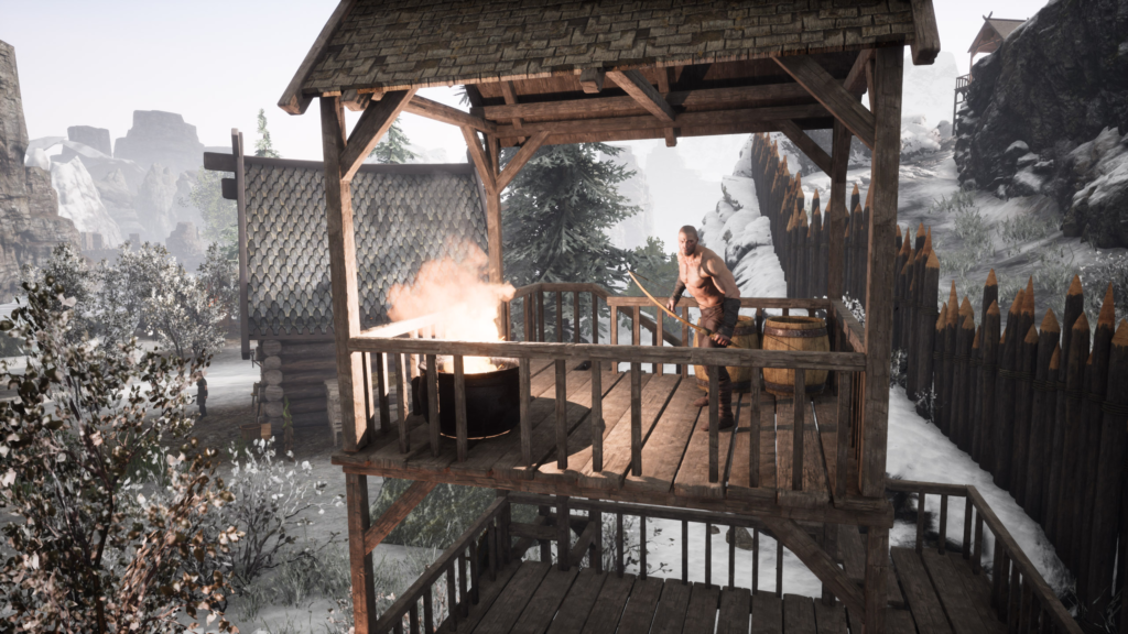 RUNE II receives new update in PTR today that reworks the entire first chapter with a new narrative and linear and better-focused design 9 Guard tower 1