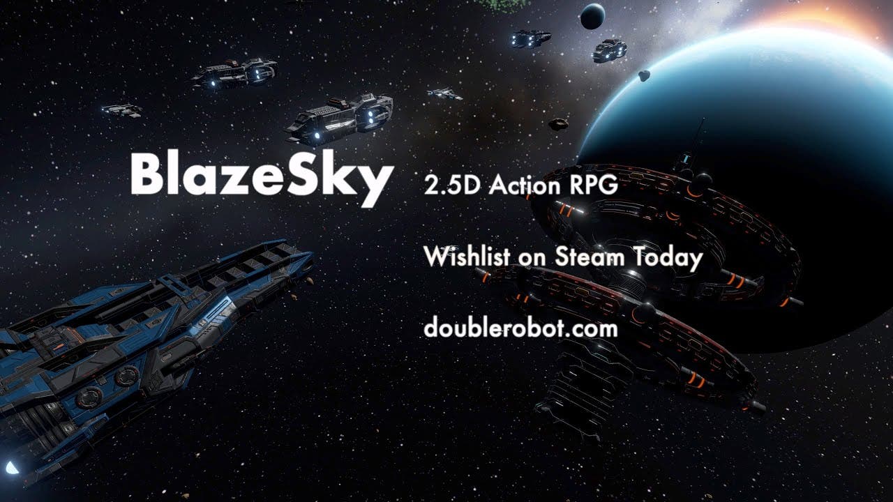 blazesky the 2 5d sci fi action