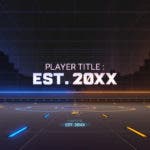 player title est 20XX