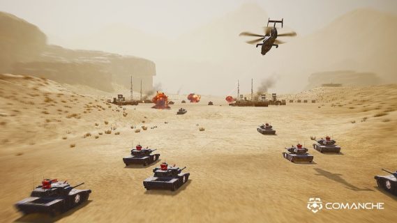 comanche receives third update b