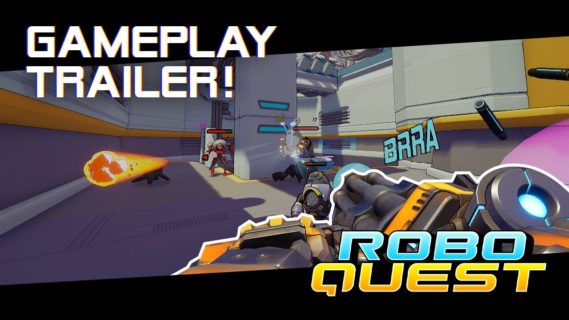 roboquest a fast fps roguelite f